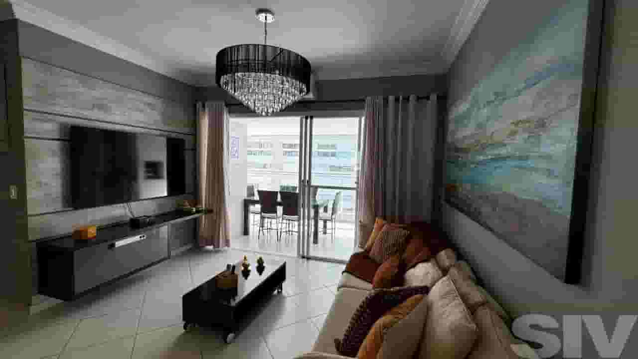 Apartamento com 3 dormitórios à venda, 124 m² por R$ 3.300.000,00 - Riviera - Módulo 8 - Bertioga/SP - Imagem 1