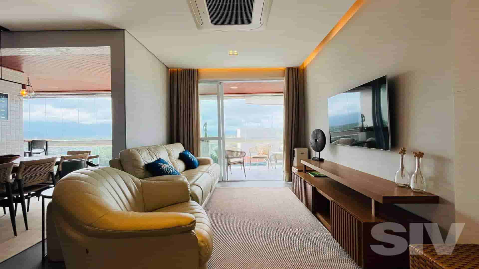 Apartamento com 3 dormitórios à venda, 122 m² por R$ 3.600.000,00 - Riviera Módulo 3 - Bertioga/SP - Imagem 3