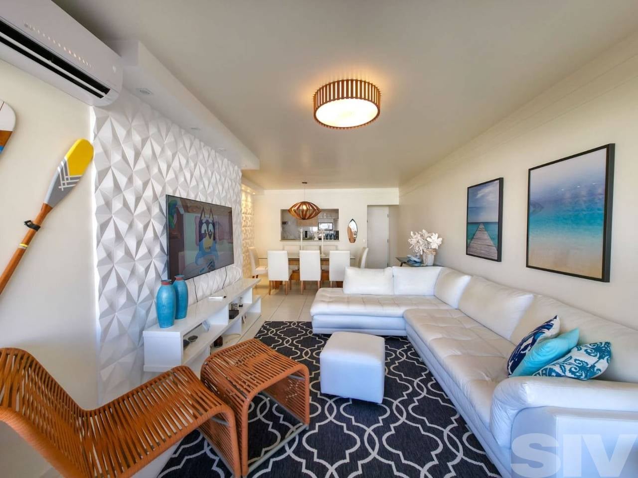 Apartamento com 4 dormitórios à venda, 121 m² por R$ 2.890.000,00 - Riviera Módulo 3 - Bertioga/SP - Imagem 4